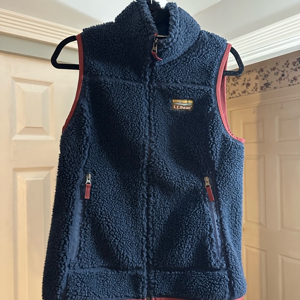 L.L.Bean Women’s Pile vest XS